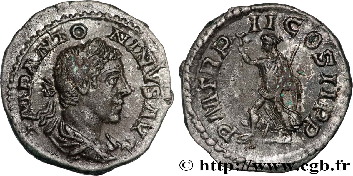 ÉLAGABAL Denier TTB+