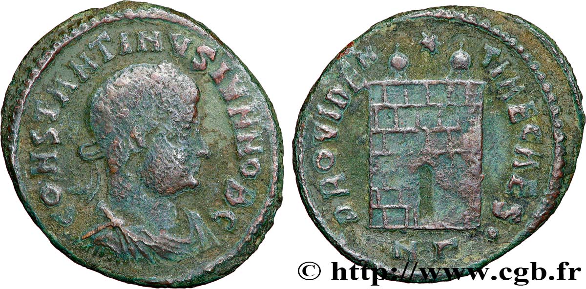 CONSTANTINO II Centenionalis ou nummus BC/BC+