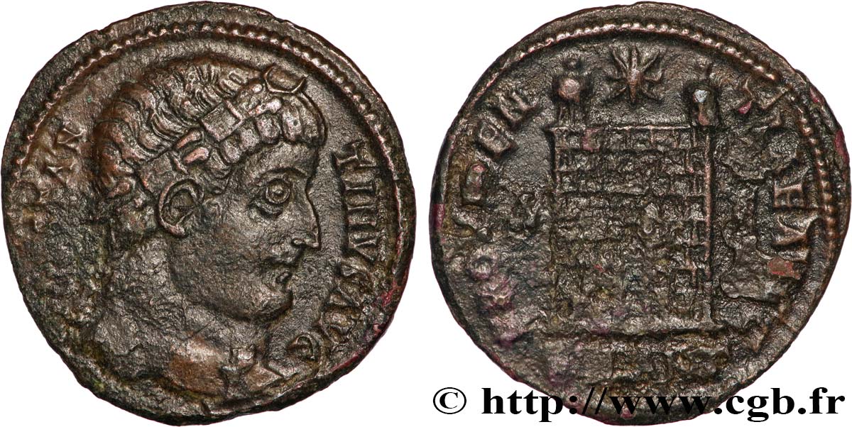 CONSTANTIN Ier LE GRAND Centenionalis ou nummus TTB+/TTB