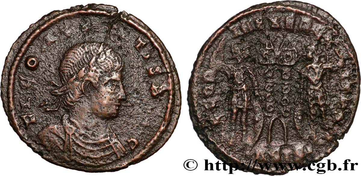 CONSTANS Centenionalis ou nummus TTB+/TTB