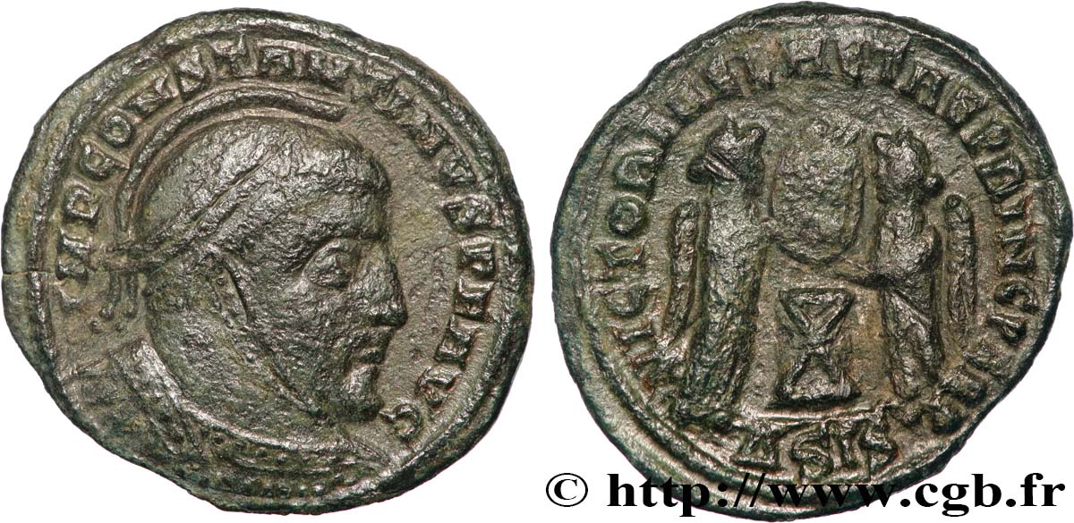 CONSTANTIN Ier LE GRAND Centenionalis ou nummus TTB