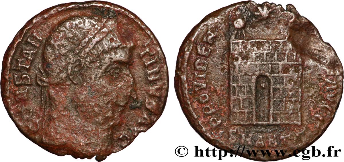CONSTANTIN Ier LE GRAND Centenionalis ou nummus TB+