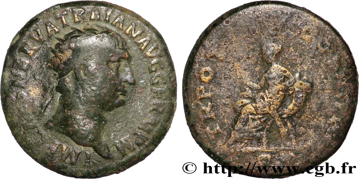 TRAJAN Dupondius TB/B+