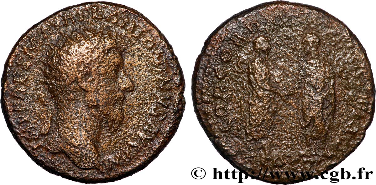 MARC AURÈLE Dupondius TB+/TB