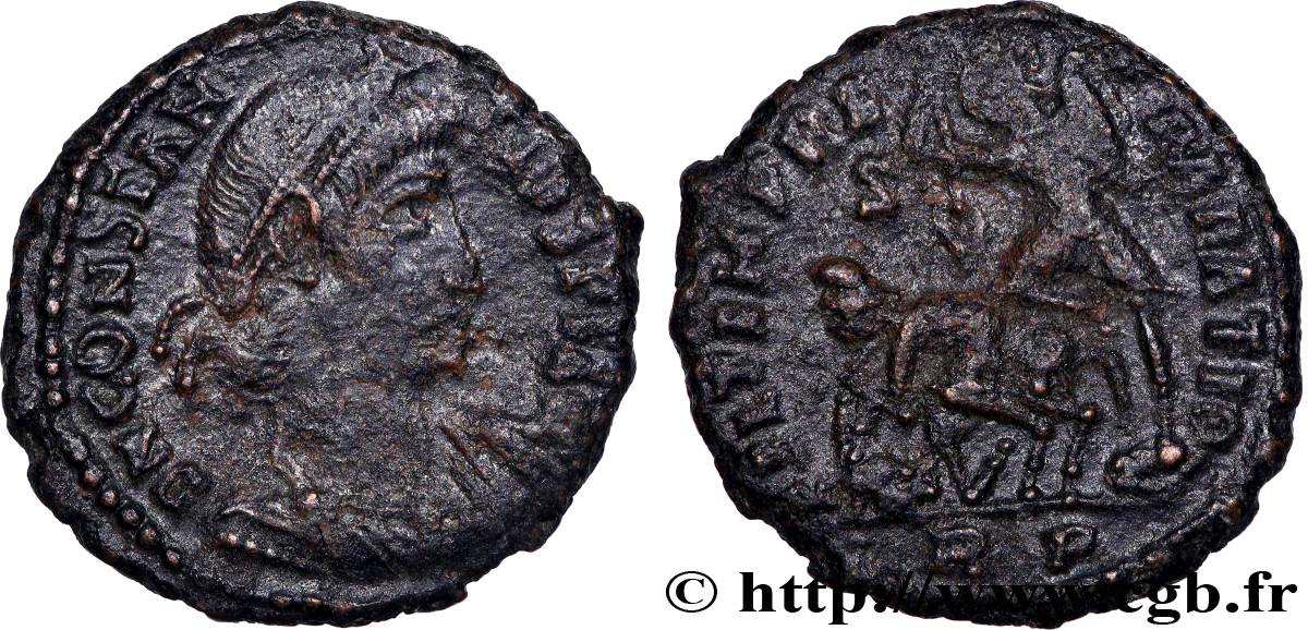 CONSTANCE II Maiorina, (MB, Æ 2) TTB