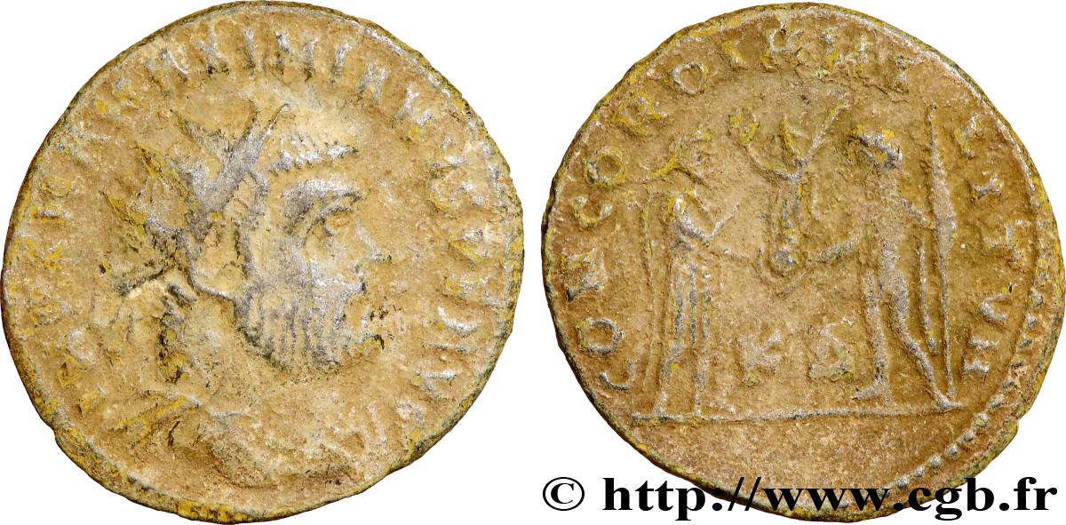 MAXIMIANUS HERCULIUS Pseudo ou néo-aurelianus VF