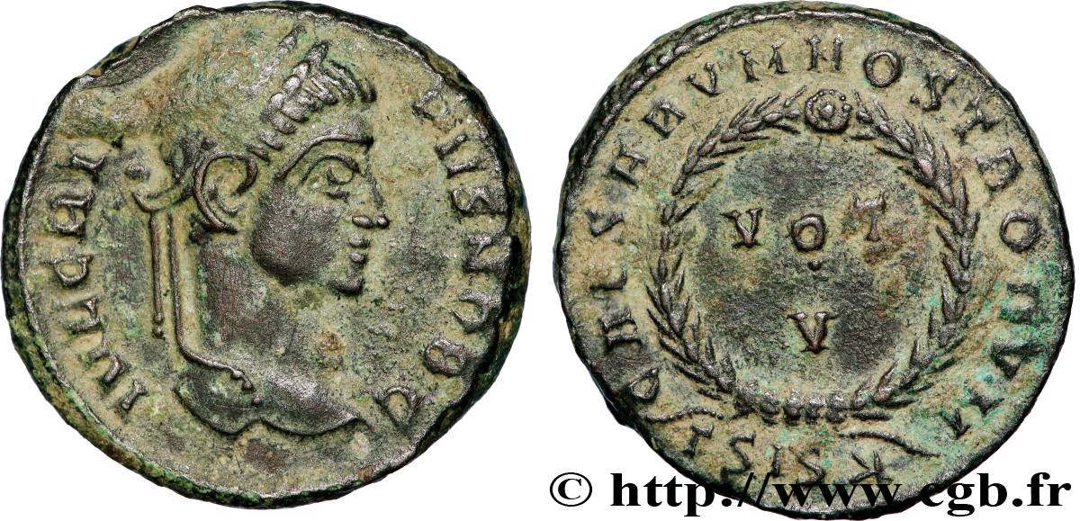 CRISPUS Centenionalis ou nummus TTB