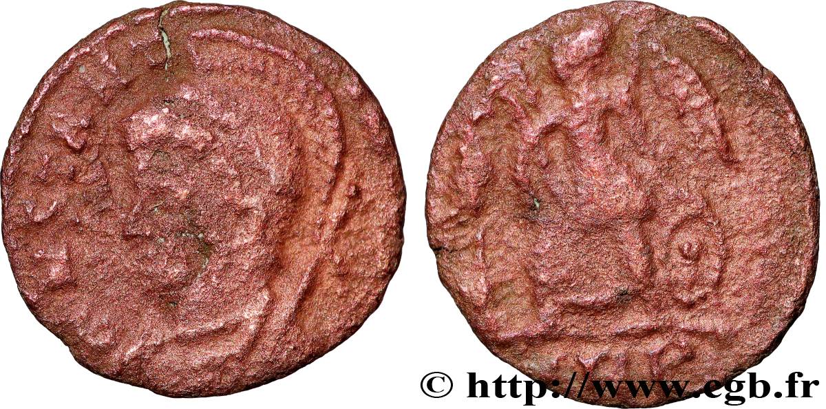 CONSTANTINOPLE Centenionalis ou nummus TB+