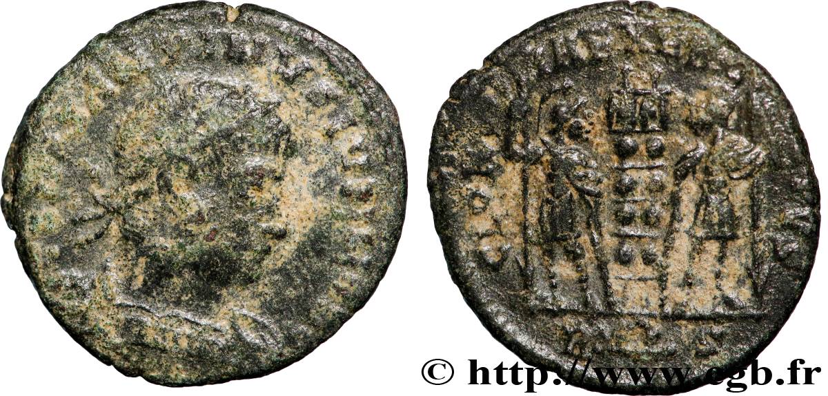 CONSTANTIN II Centenionalis ou nummus TB+/TTB