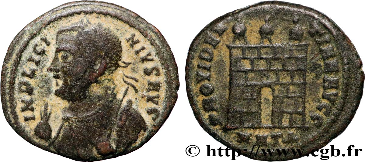 LICINIUS Ier Centenionalis ou nummus TTB