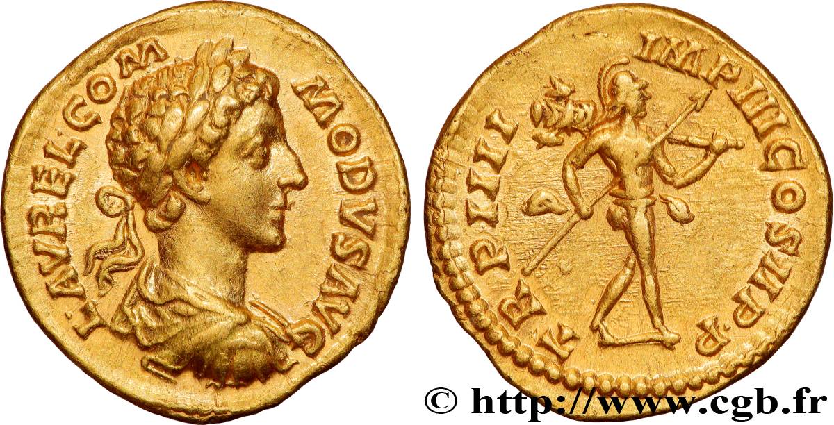 COMMODUS Aureus AU/AU