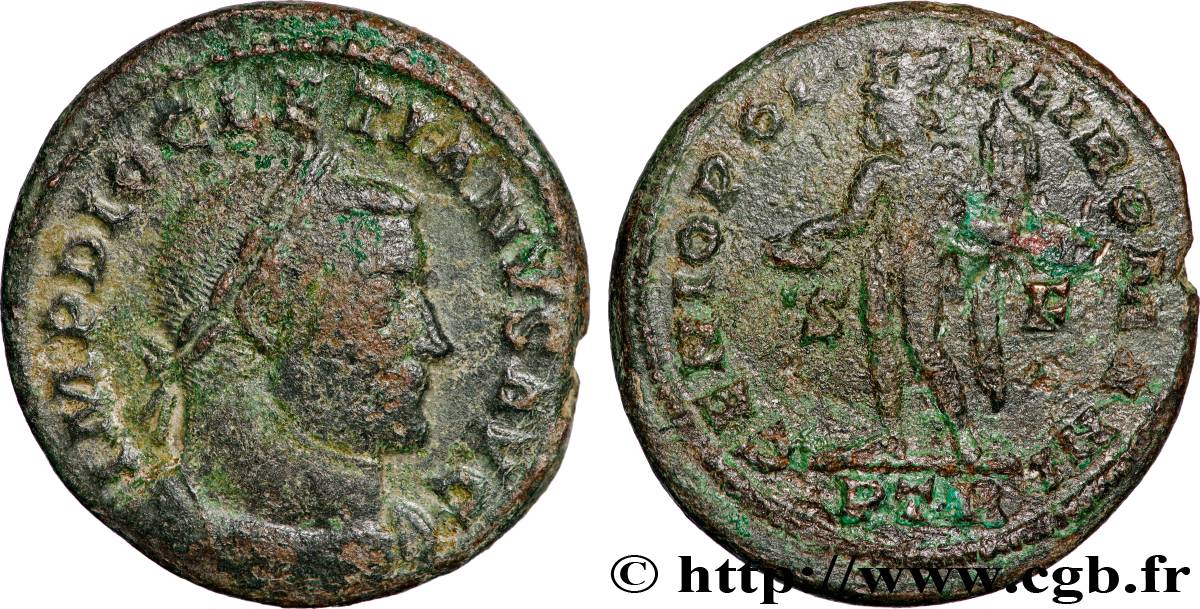 DIOCLÉTIEN Follis ou nummus TTB/TB+