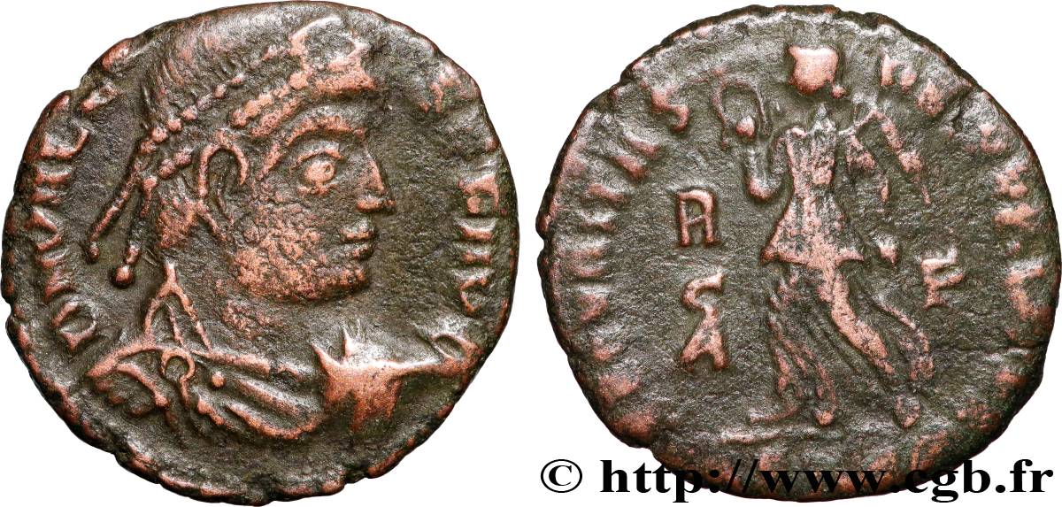 VALENS Nummus, (PB, Æ 3) TTB