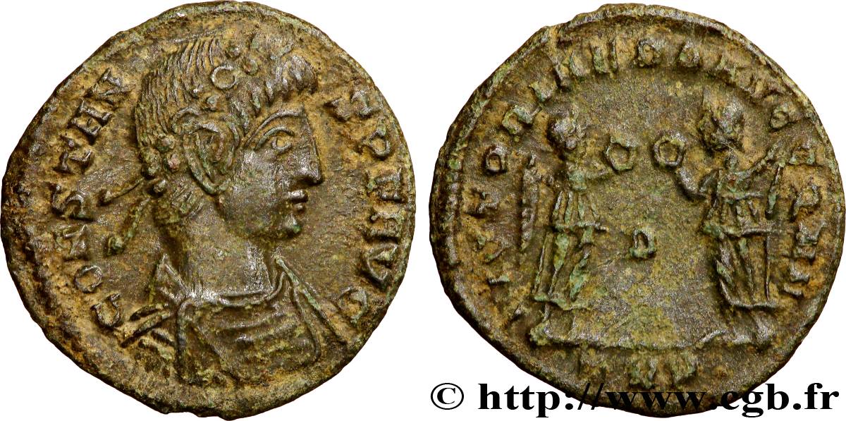 CONSTANS Centenionalis ou nummus TTB+