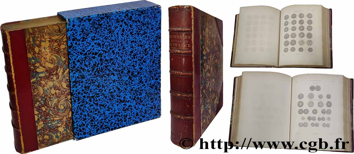 BOOKS - ROYALS COINS, MEROVINGIANS, CAROLINGIANS AND CAPETICIANS Hoffmann (Henri), “Les monnaies royales de France depuis Hugues Capet jusqu’à Louis XVI”, Paris 1878 1878 AU