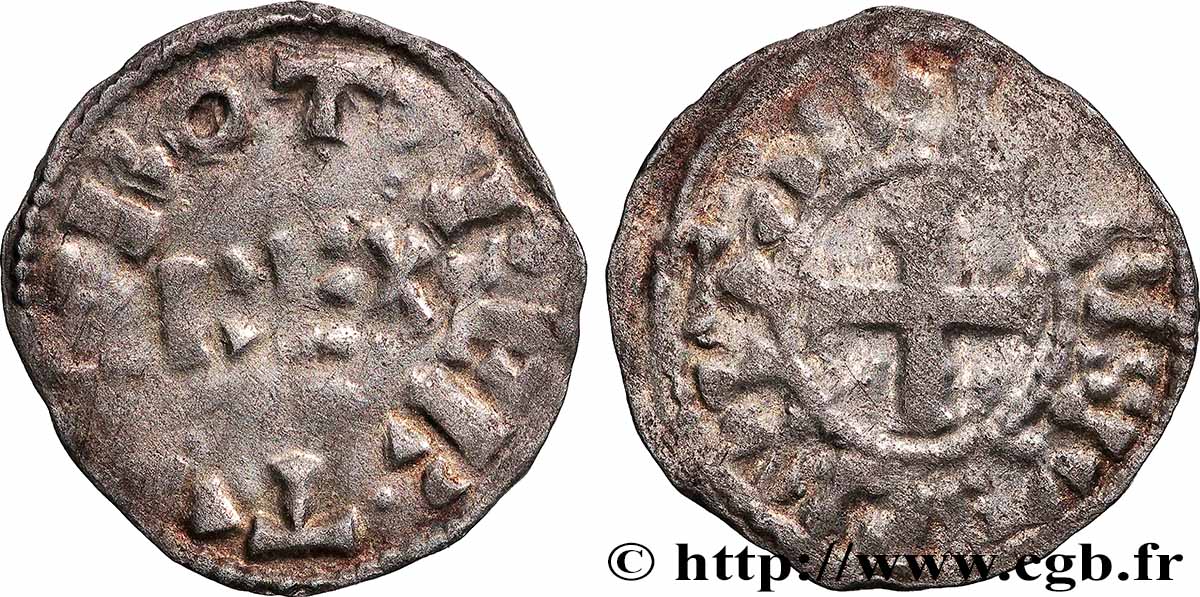 ROBERT II THE PIOUS Obole s.m. Paris AU