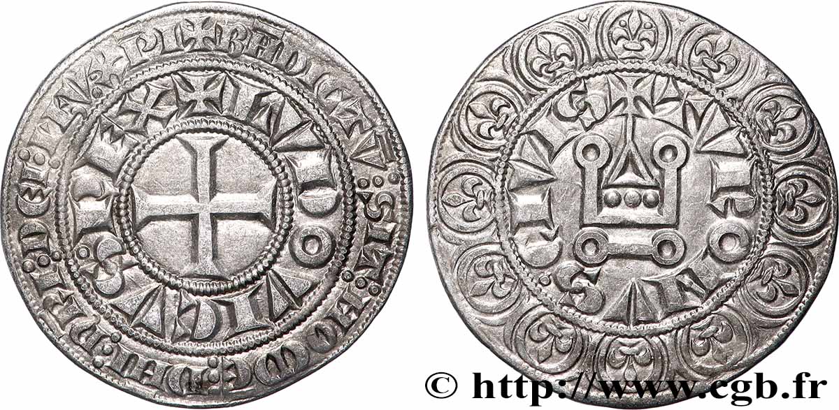 LOUIS IX DIT SAINT LOUIS Gros tournois s.m. s.l. SUP