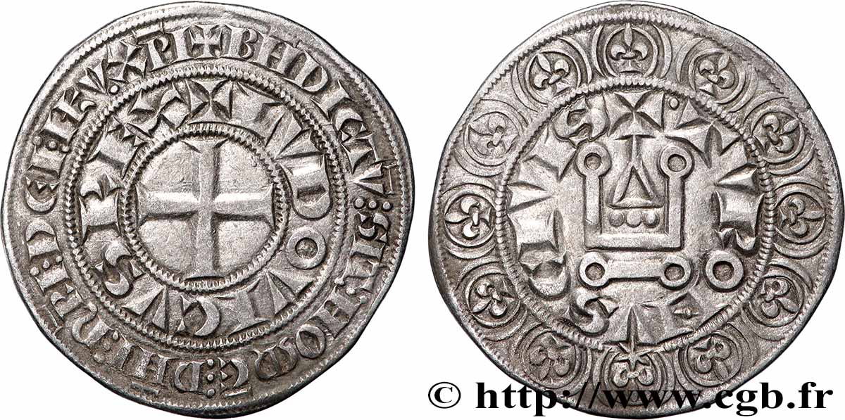 LOUIS IX DIT SAINT LOUIS Gros tournois s.m. s.l. SUP