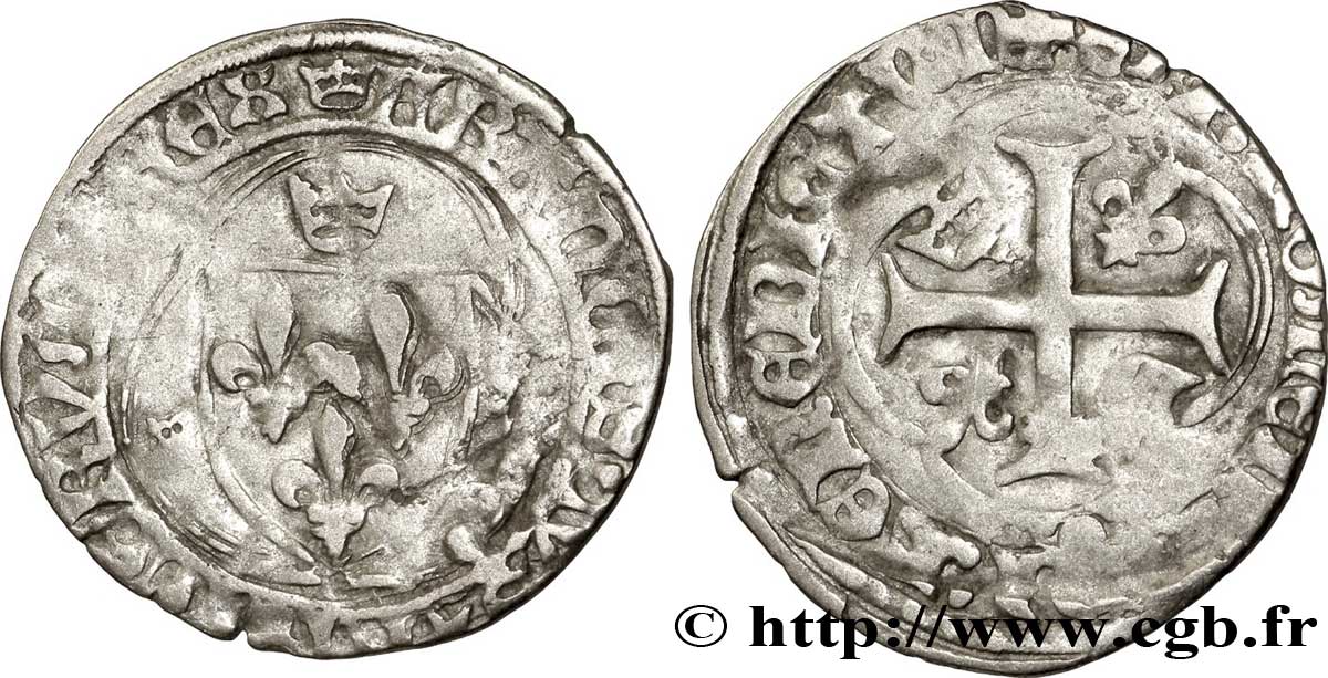 FRANCOIS I Grand blanc à la couronne, 1er type n.d. Limoges BC