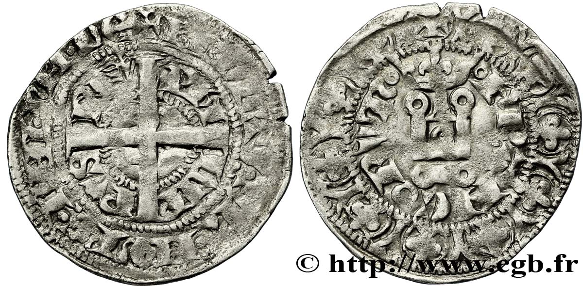 FILIPPO VI OF VALOIS Gros à la couronne n.d. s.l. BB