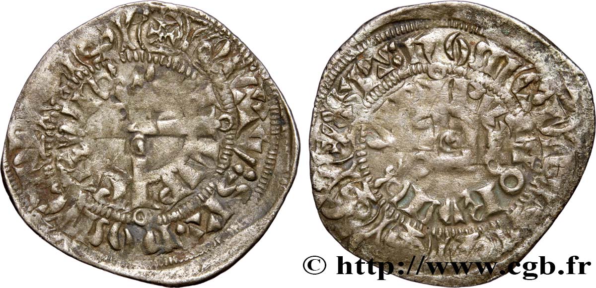 FILIPPO VI OF VALOIS Gros à la couronne n.d. s.l. q.BB
