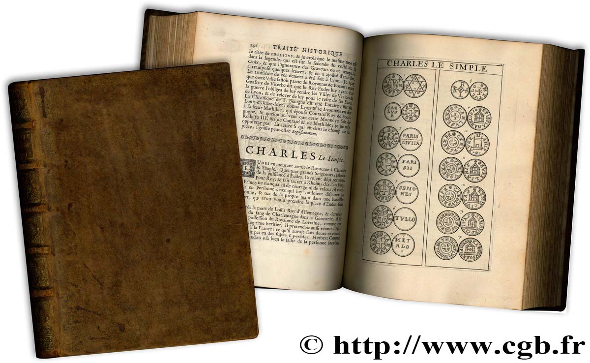 BOOKS - NUMISMATIC BIBLIOPHILIA Le Blanc (François) n.d.  AU
