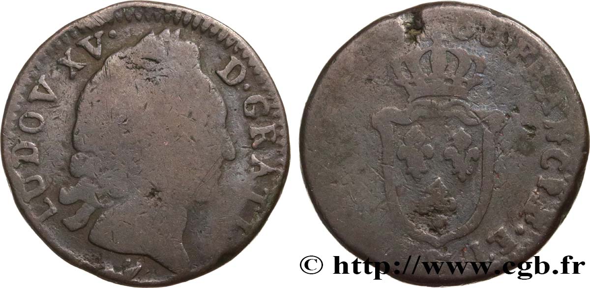 LOUIS XV THE WELL-BELOVED Sol d Aix 1768 Aix-en-Provence SGE