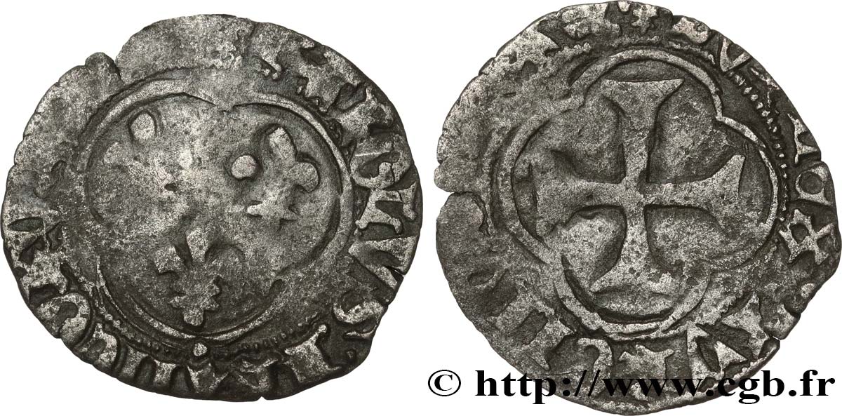 CHARLES VIII Double tournois n.d. Limoges MB
