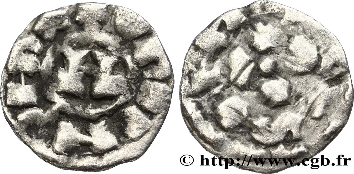 ITALY - HENRI III, IV OR V OF FRANCONIA Denier n.d. Lucques VF