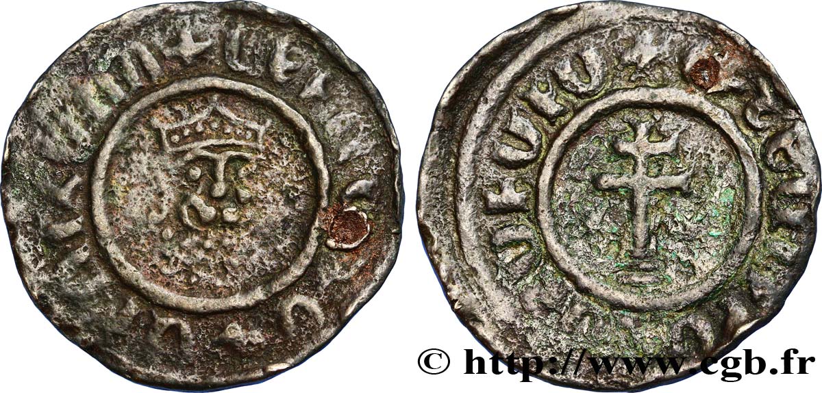 CILICIA - KINGDOM OF ARMENIA - LEO I King of Armenia Tank ou obole n.d. Sis VF