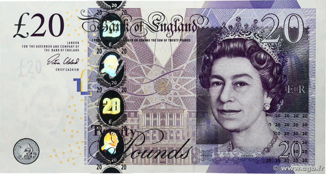 20 Pounds ANGLETERRE  2006 P.392c NEUF