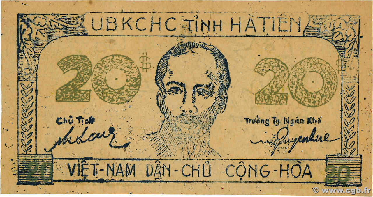 20 Dong VIETNAM  1949 P.- XF