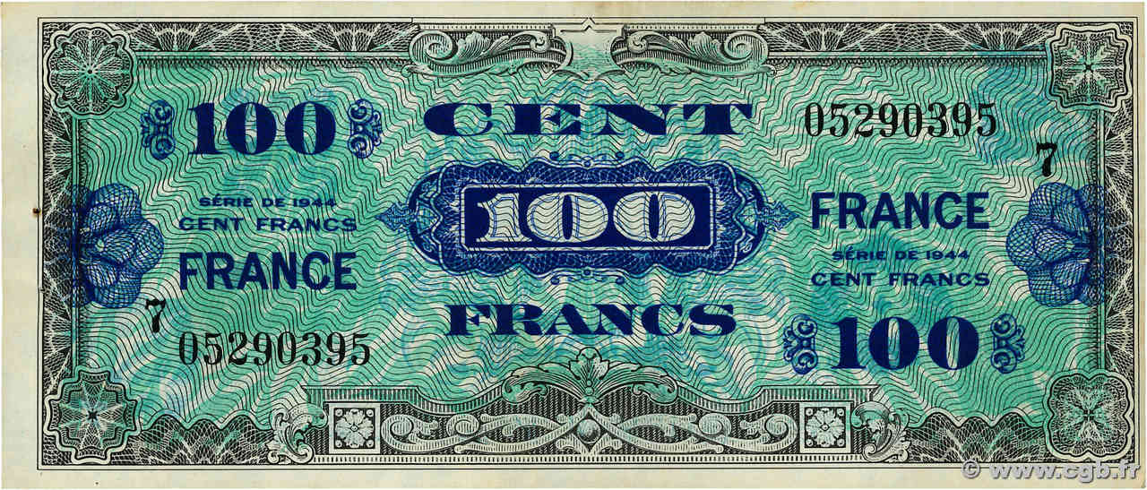100 Francs FRANCE FRANCE  1945 VF.25.07 TTB+
