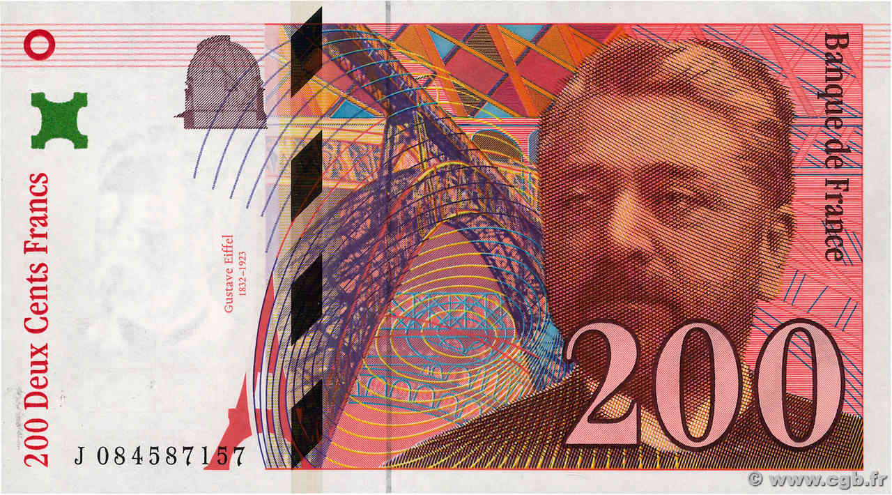 200 Francs EIFFEL FRANCE  1999 F.75.05 pr.NEUF