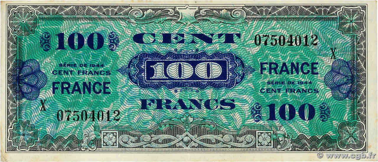 100 Francs FRANCE FRANCE  1945 VF.25.11 TTB+