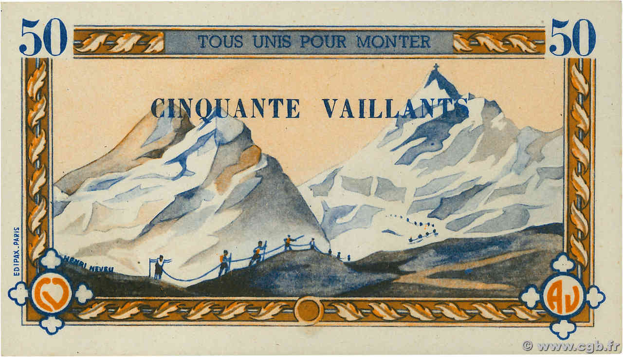 50 Vaillants FRANCE régionalisme et divers  1930 P.- pr.NEUF