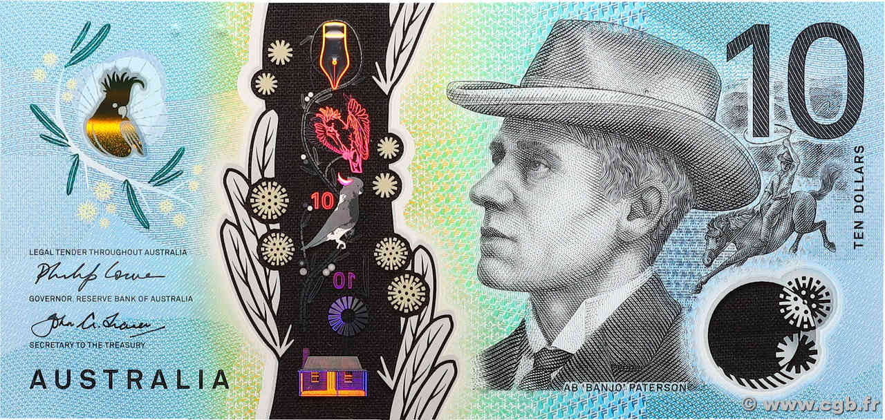 10 Dollars AUSTRALIE  2017 P.63 NEUF
