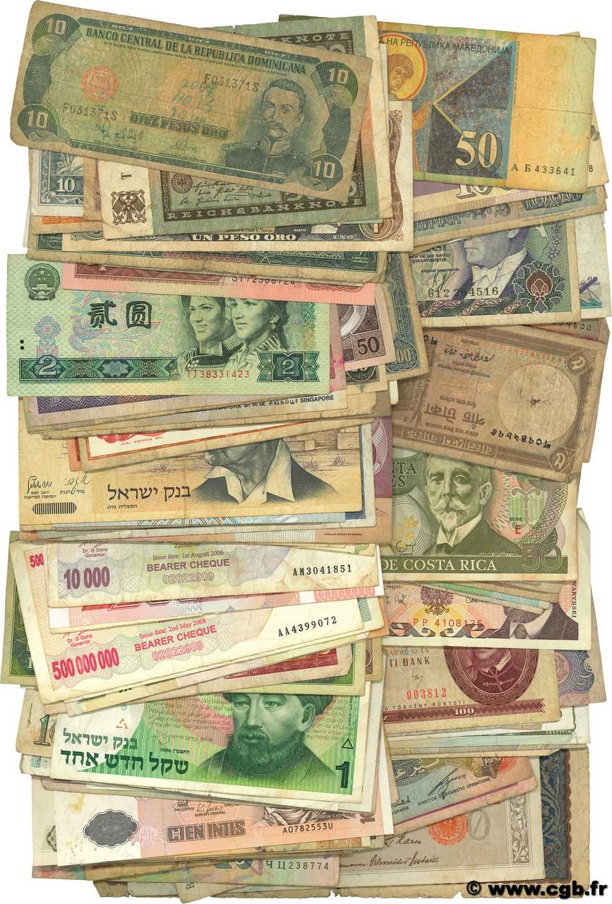 Lot de 100 billets Lot LOTS  1900 P.LOT TB