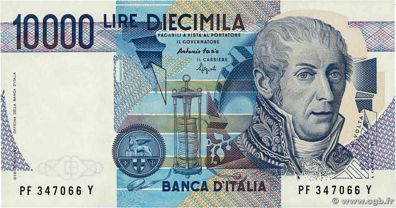 10000 Lire ITALIE  1984 P.112c NEUF