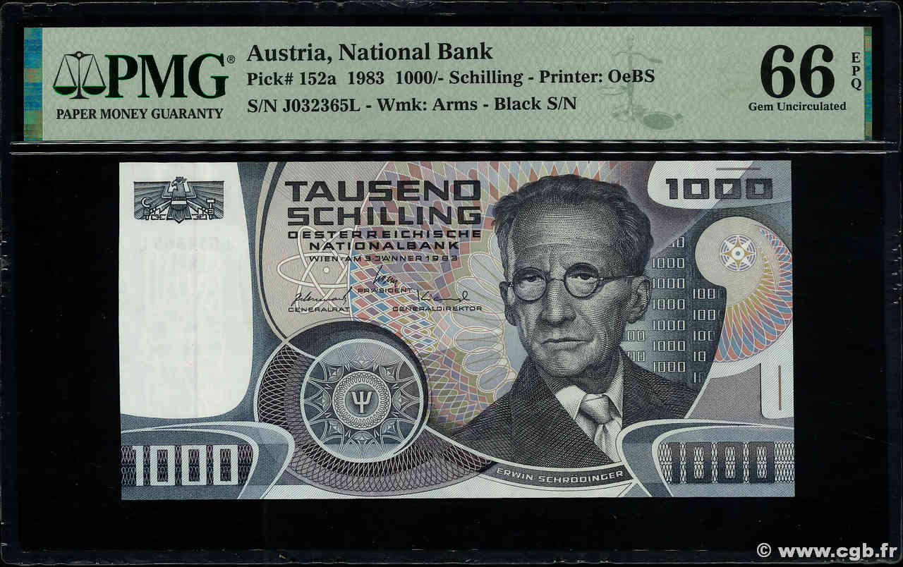 1000 Schilling AUTRICHE  1983 P.152b NEUF