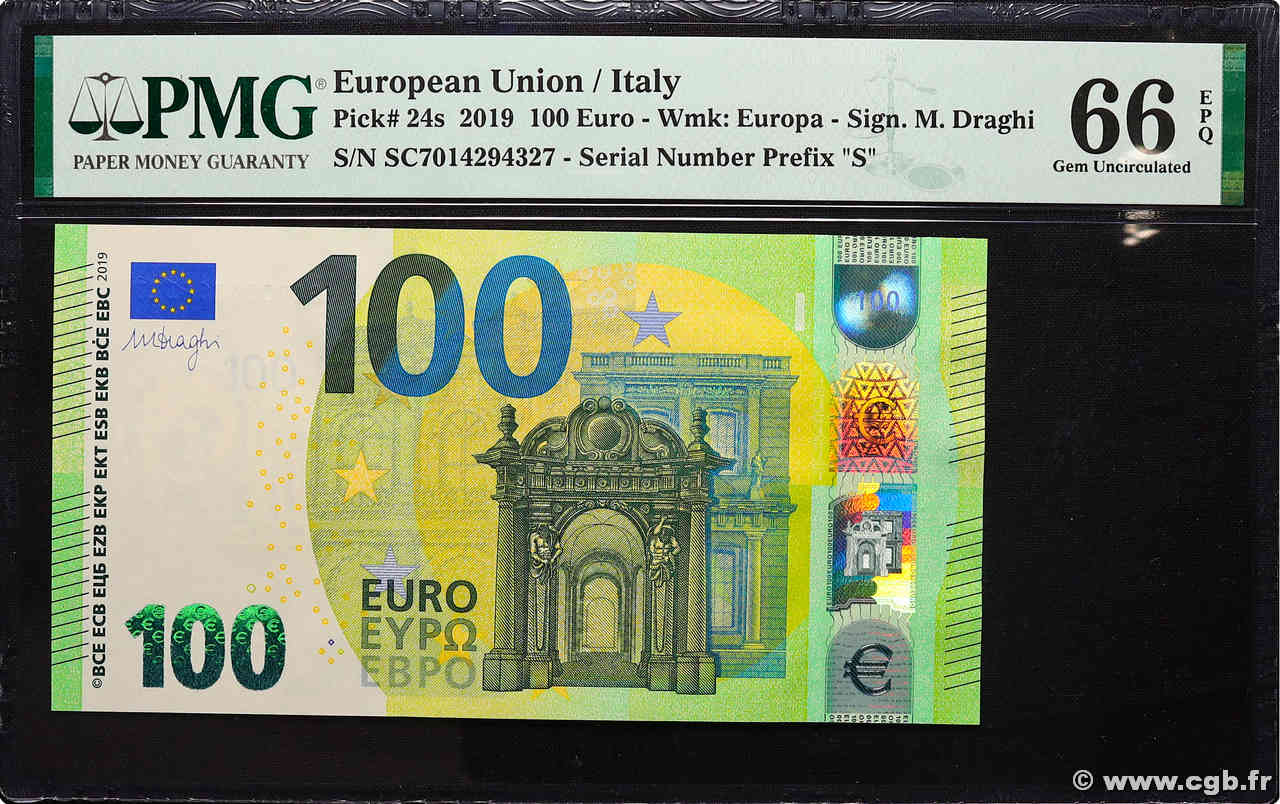 100 Euro EUROPE  2019 P.24s NEUF