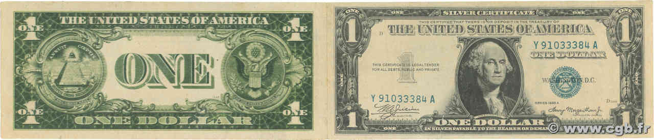 1 Dollar UNITED STATES OF AMERICA  1940  VF
