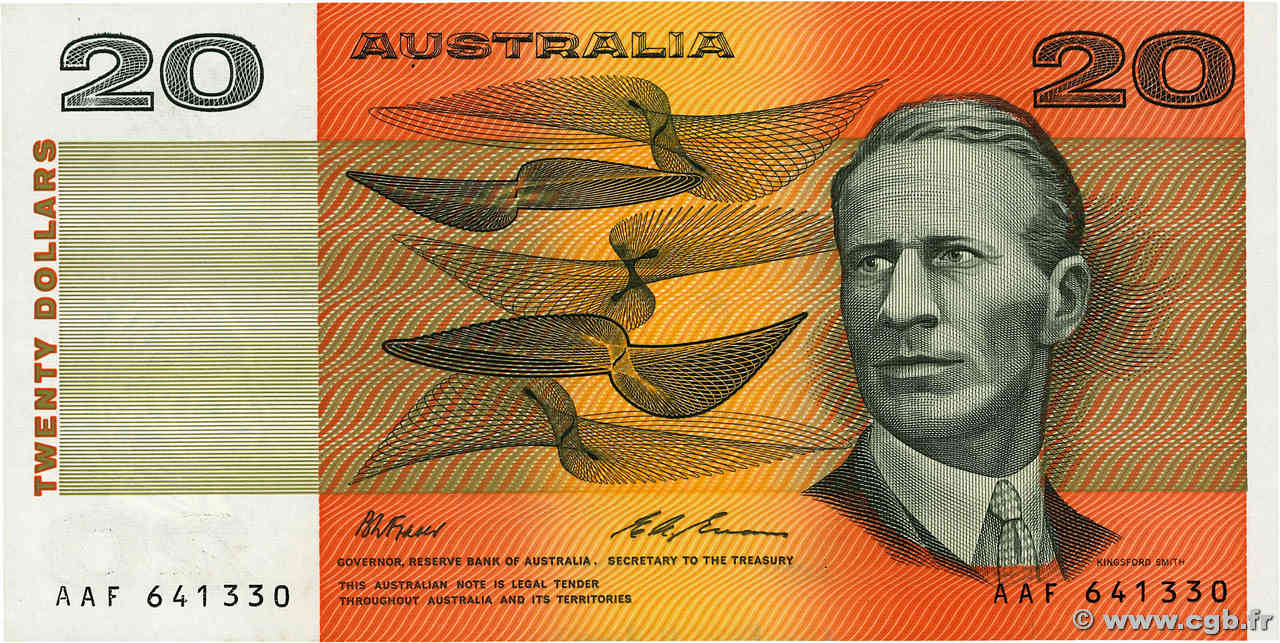 20 Dollars AUSTRALIE  1994 P.46i pr.NEUF