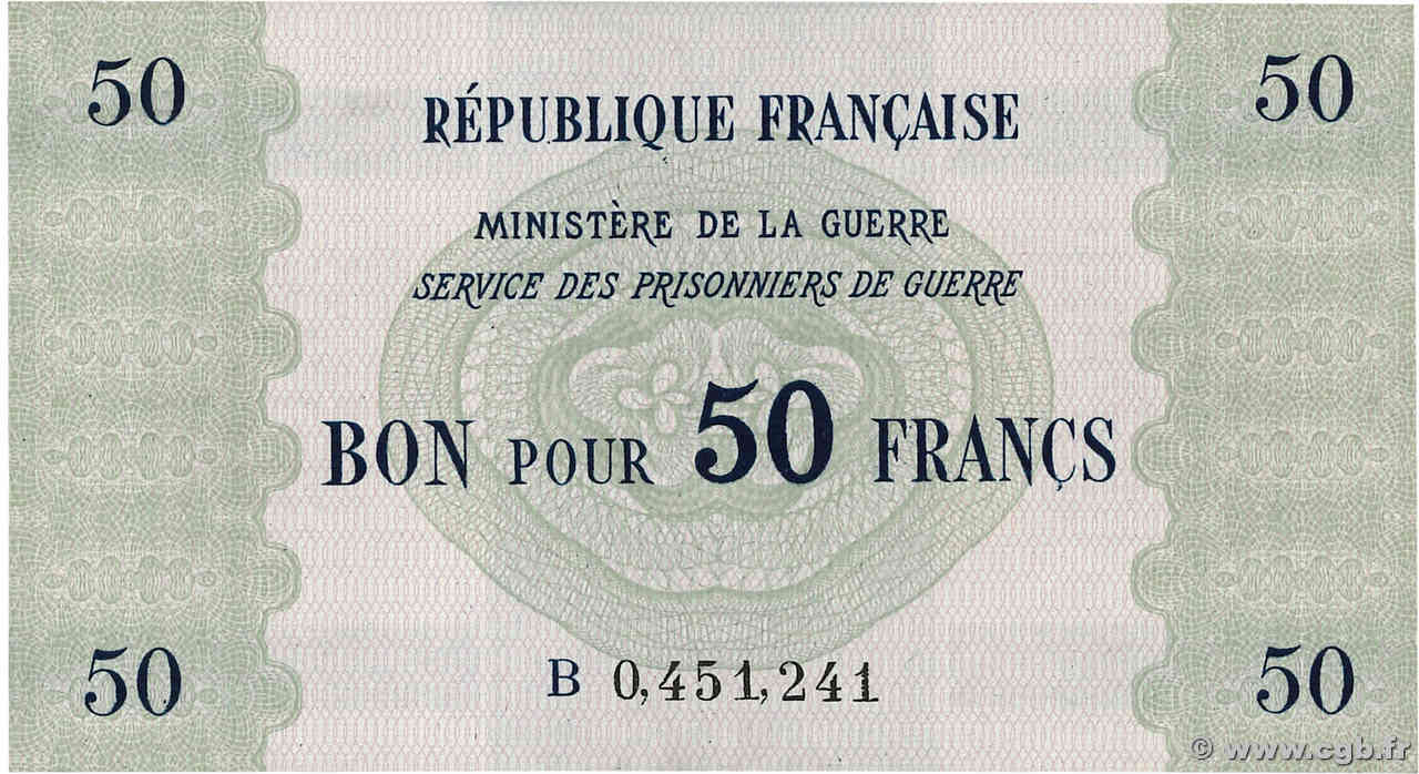 50 Francs FRANCE régionalisme et divers  1945 K.004 NEUF