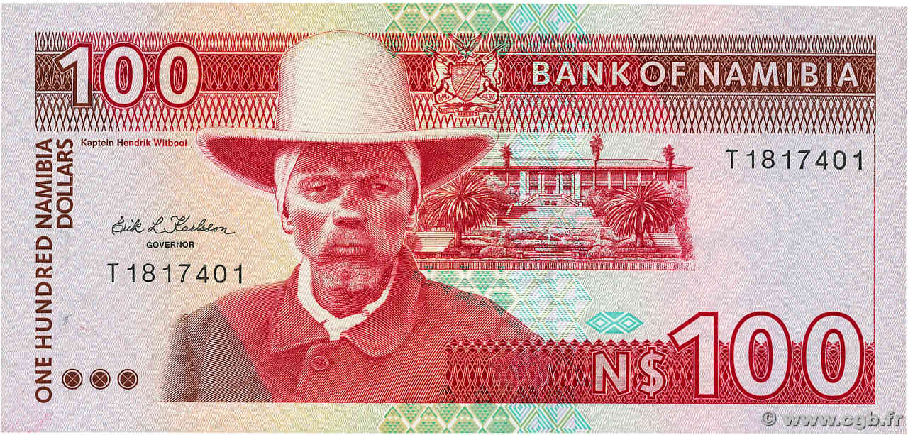 100 Namibia Dollars NAMIBIE  1993 P.03a NEUF