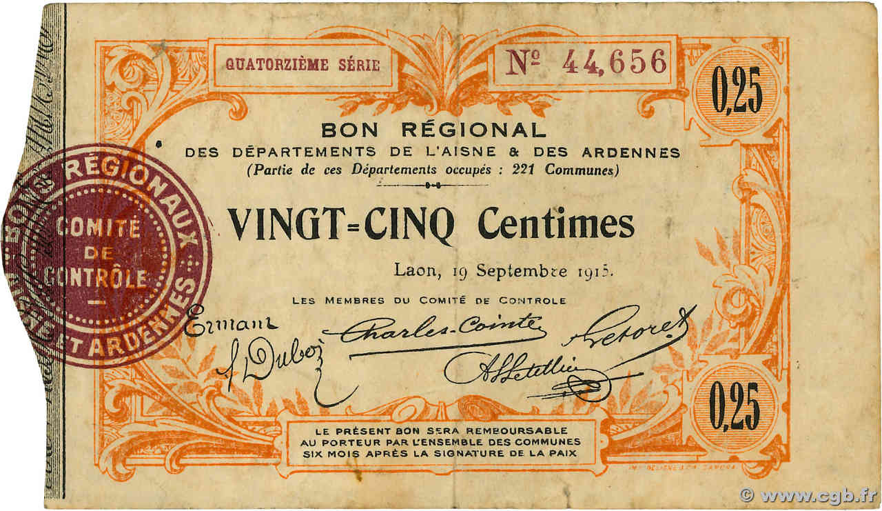 5 Francs FRANCE régionalisme et divers  1917 JP.02-1205 TTB
