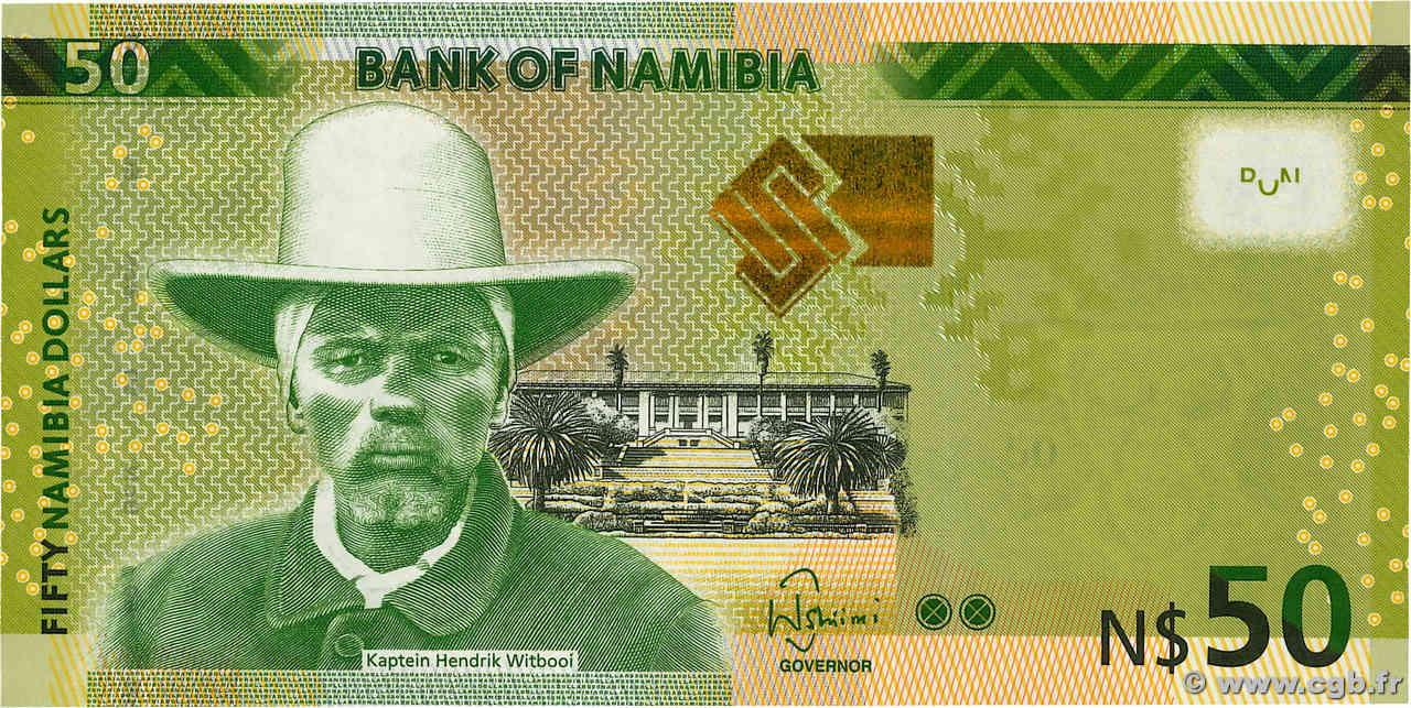 50 Namibia Dollars NAMIBIA  2019 P.13 UNC