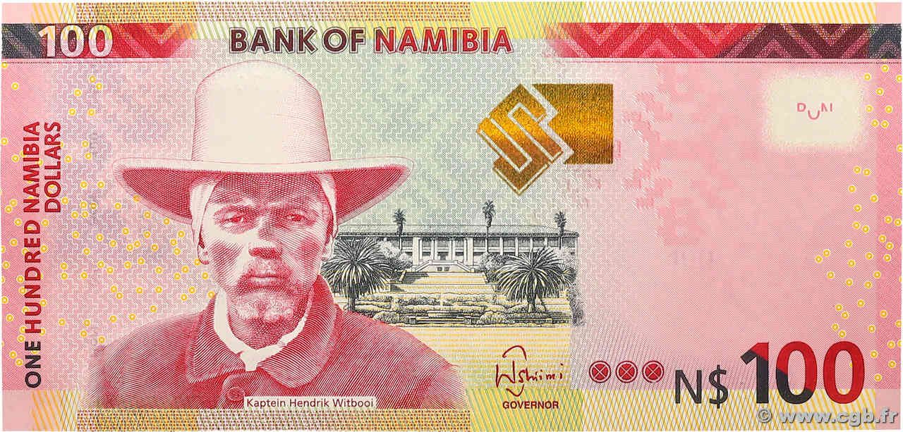 100 Namibia Dollars NAMIBIA  2018 P.14 UNC