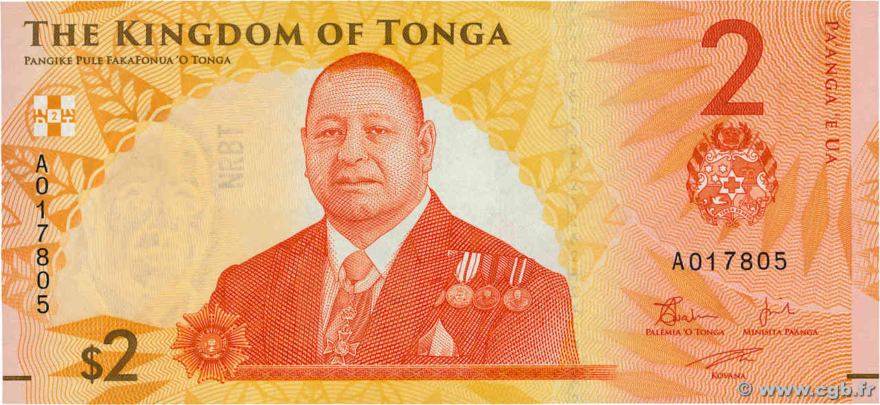 2 Pa anga TONGA  2023 P.50 ST