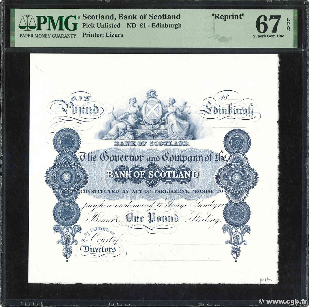 1 Pound SCOTLAND  2006 P.- FDC